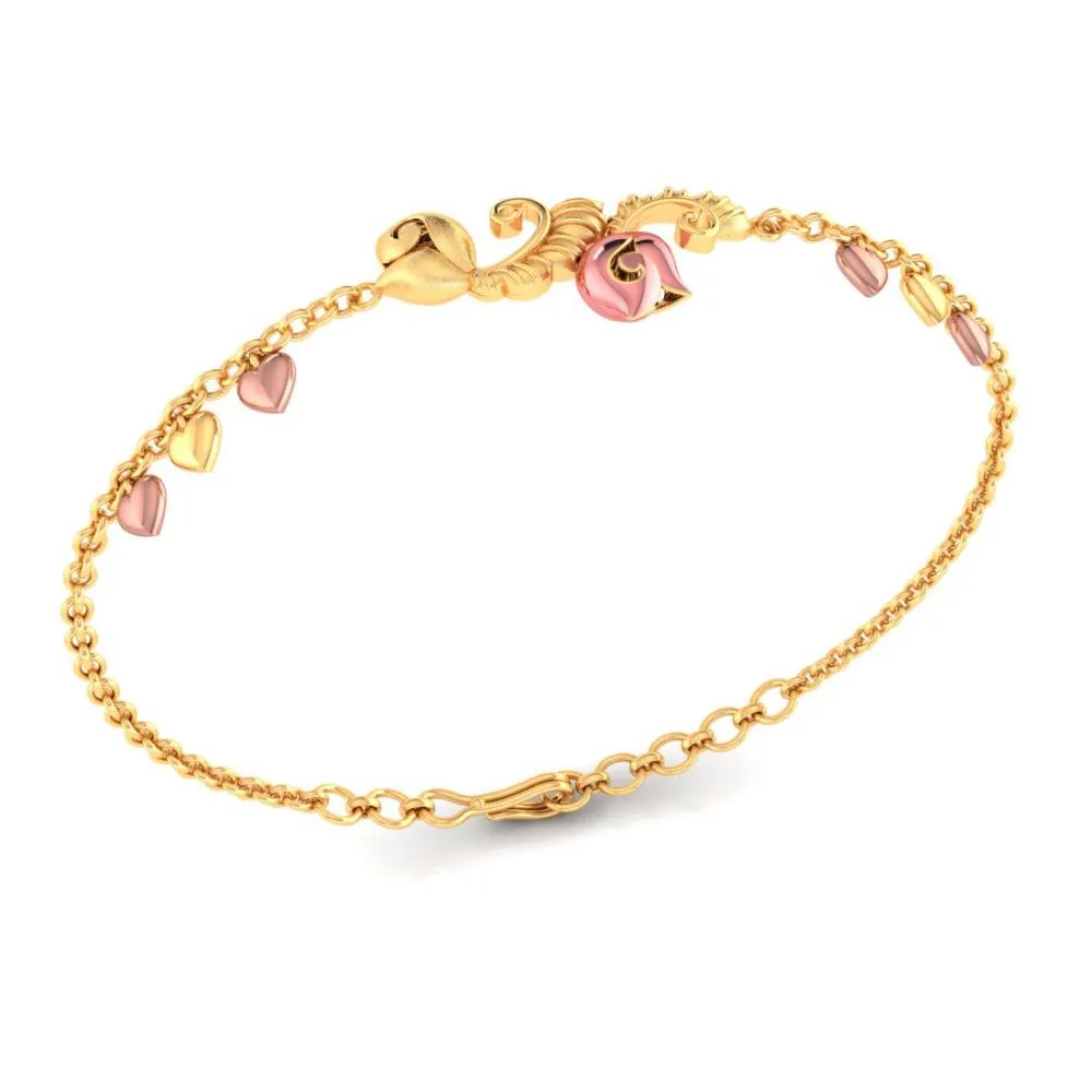 18k Kalka Style Gold Bracelet