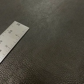 3/4oz (1.2-1.6mm) Sienna Milled Veg Tan Cow Leather - Black Pebble (per square foot)