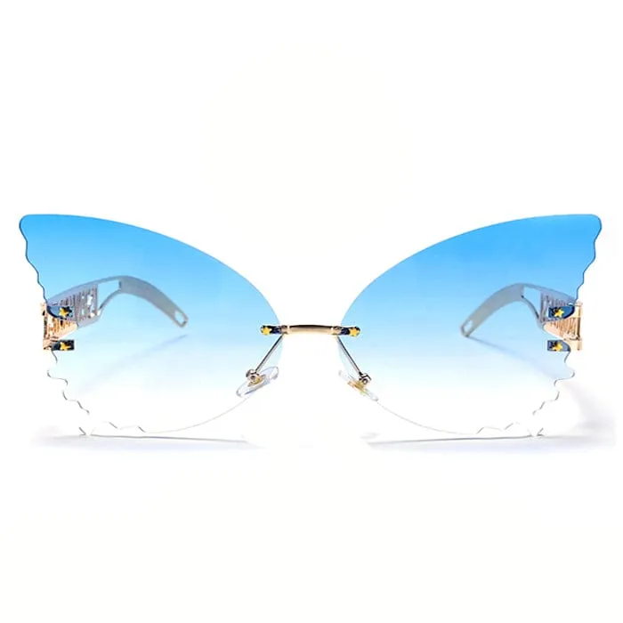 Butterfly Oversized Sunglasses