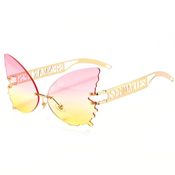 Butterfly Oversized Sunglasses