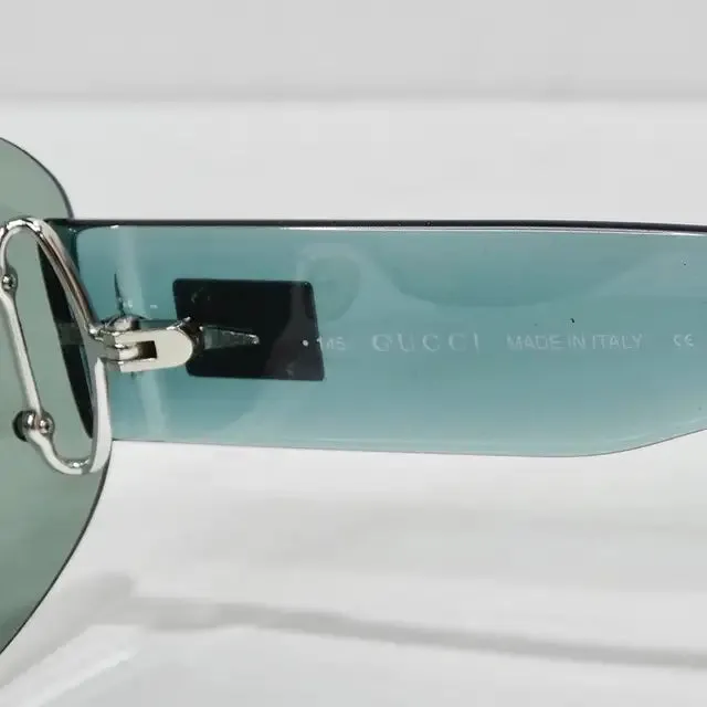 Gucci 1990s Teal Sunglasses