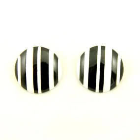 Large Stripe Celebrate Earrings