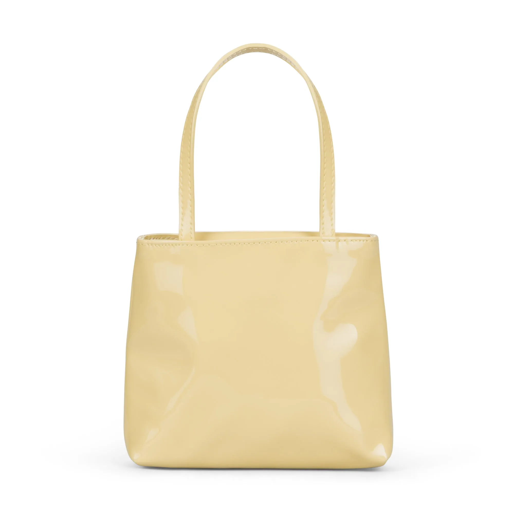 Little Leather Bag in Yellow