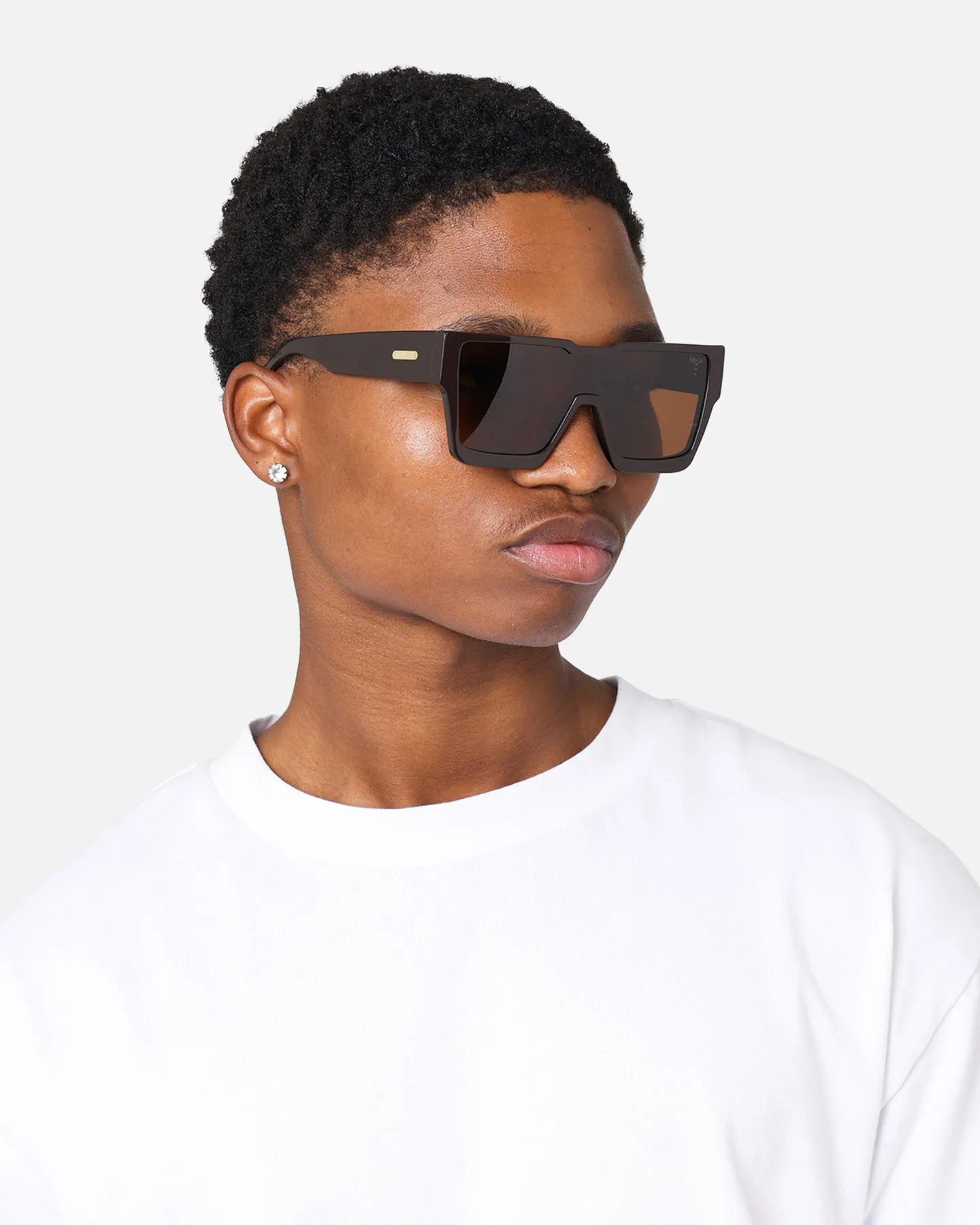 NUQE Atlantic Sunglasses Brown Smoke