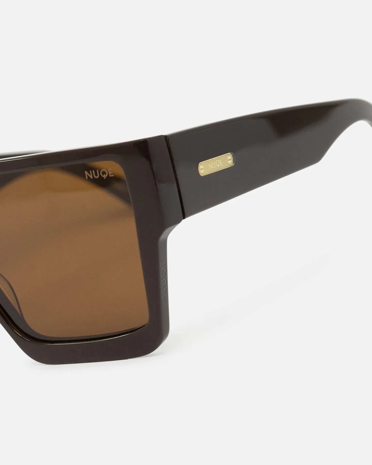 NUQE Atlantic Sunglasses Brown Smoke