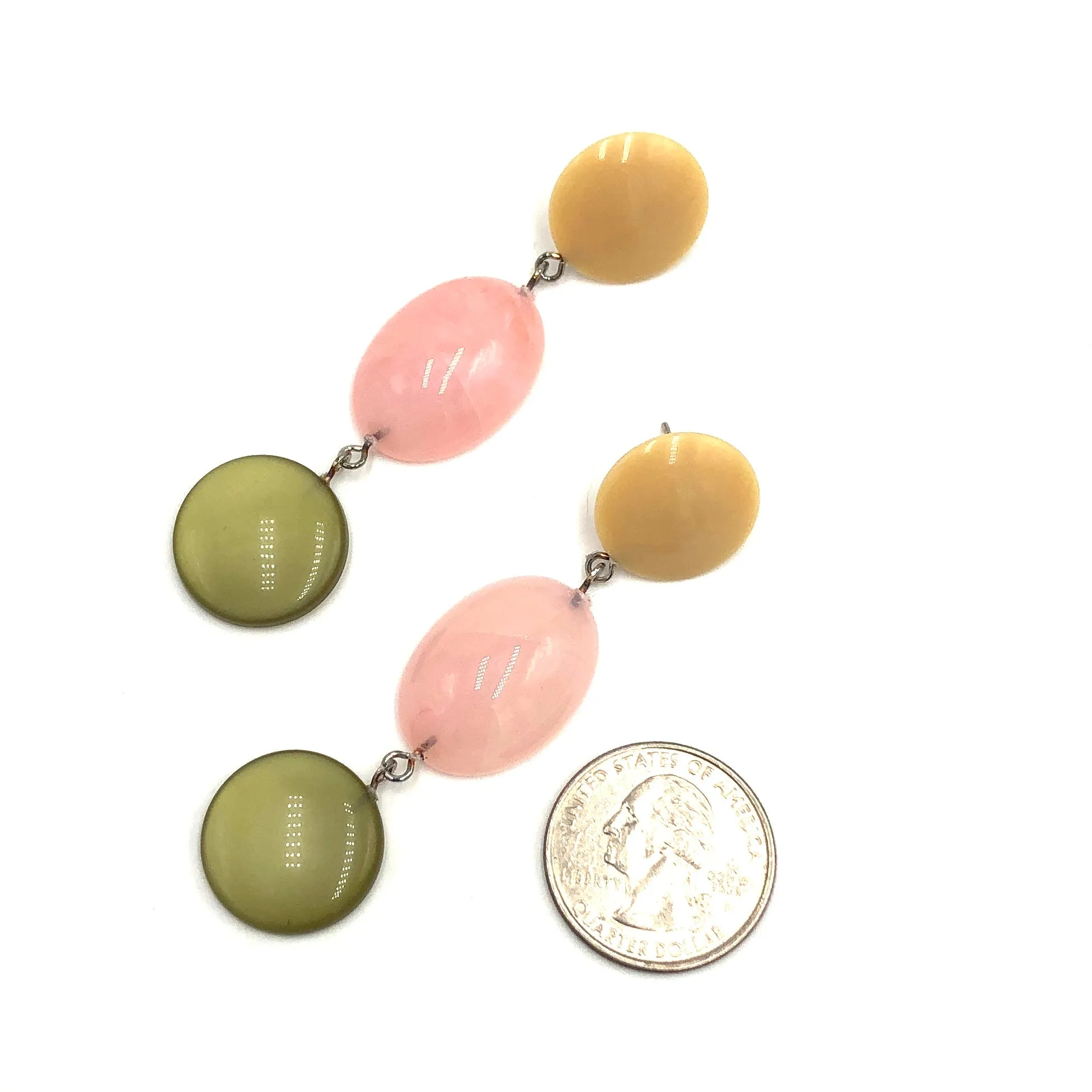 Olive & Roses Retro Statement Earrings