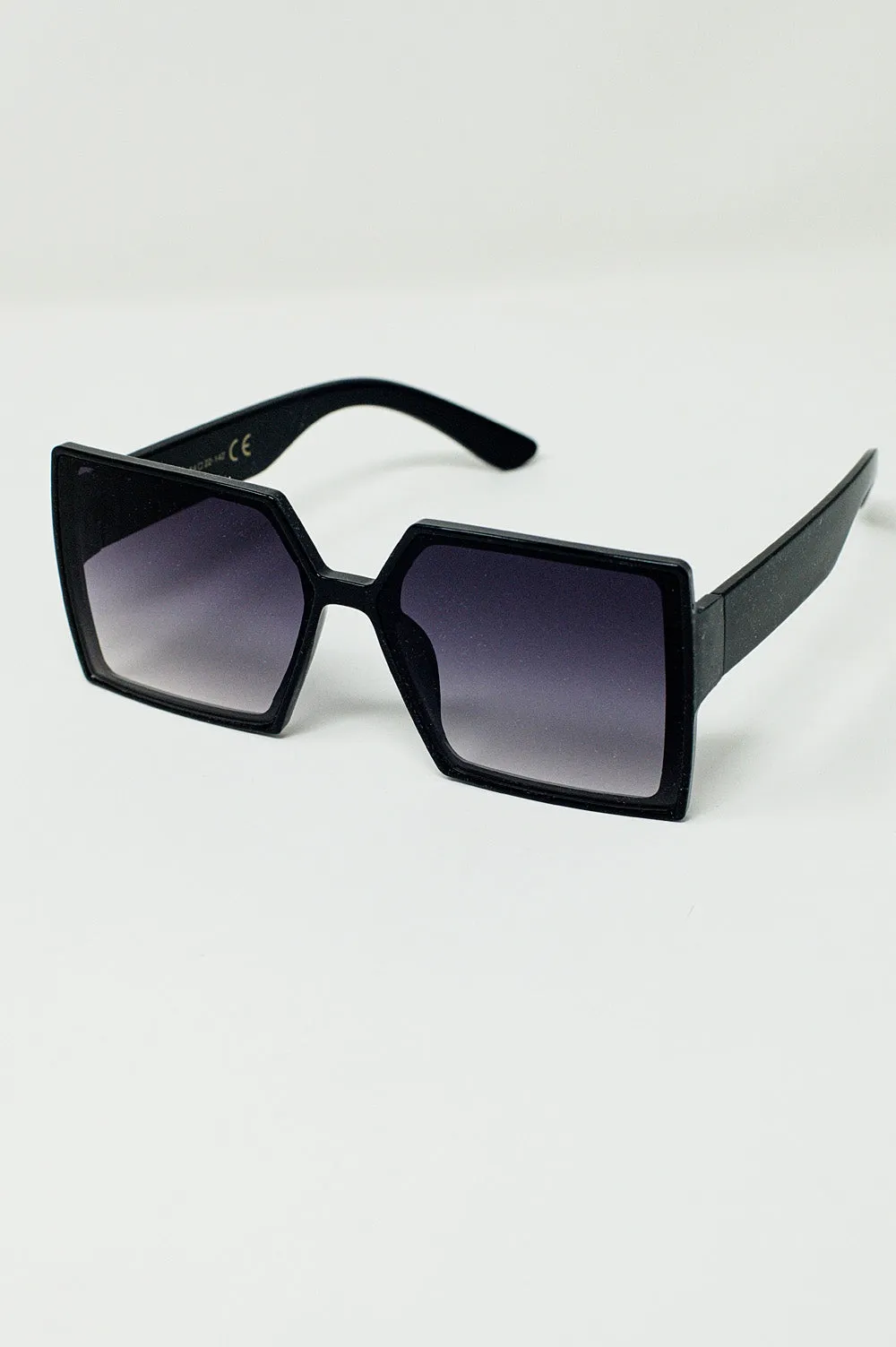 Oversized Square Sunglasses In Black