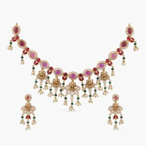 Sidhya Antique Necklace Set