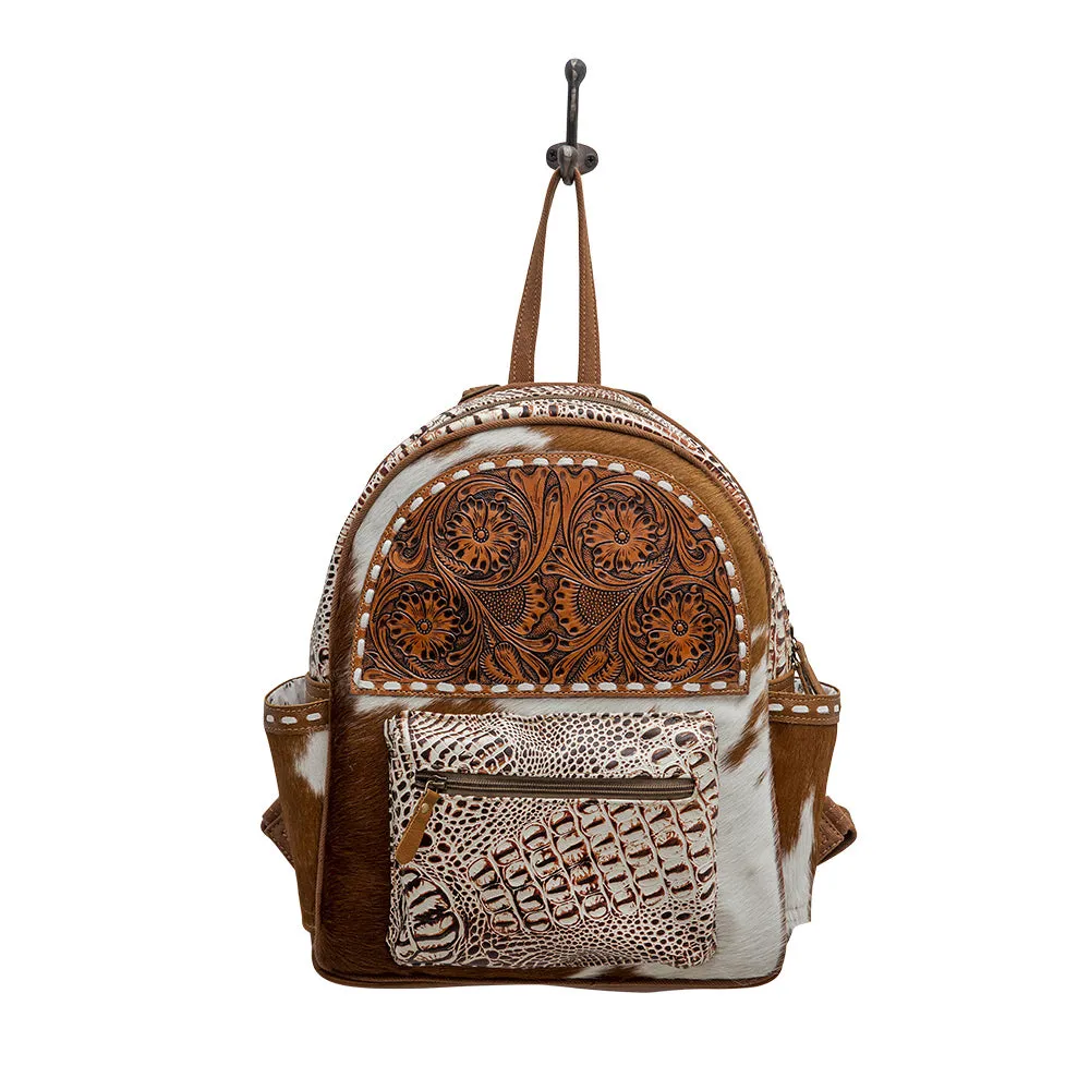 Tropey Hand-Tooled Bag