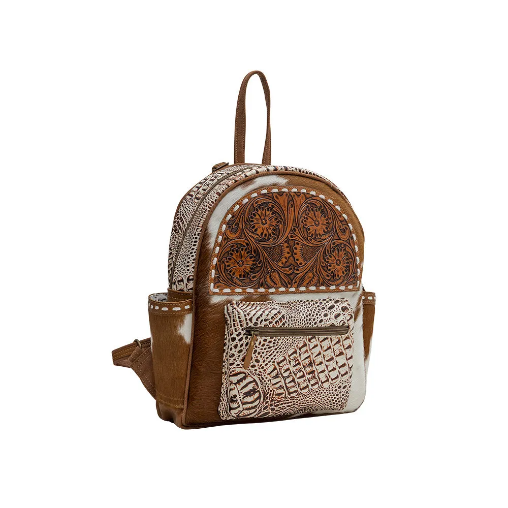 Tropey Hand-Tooled Bag