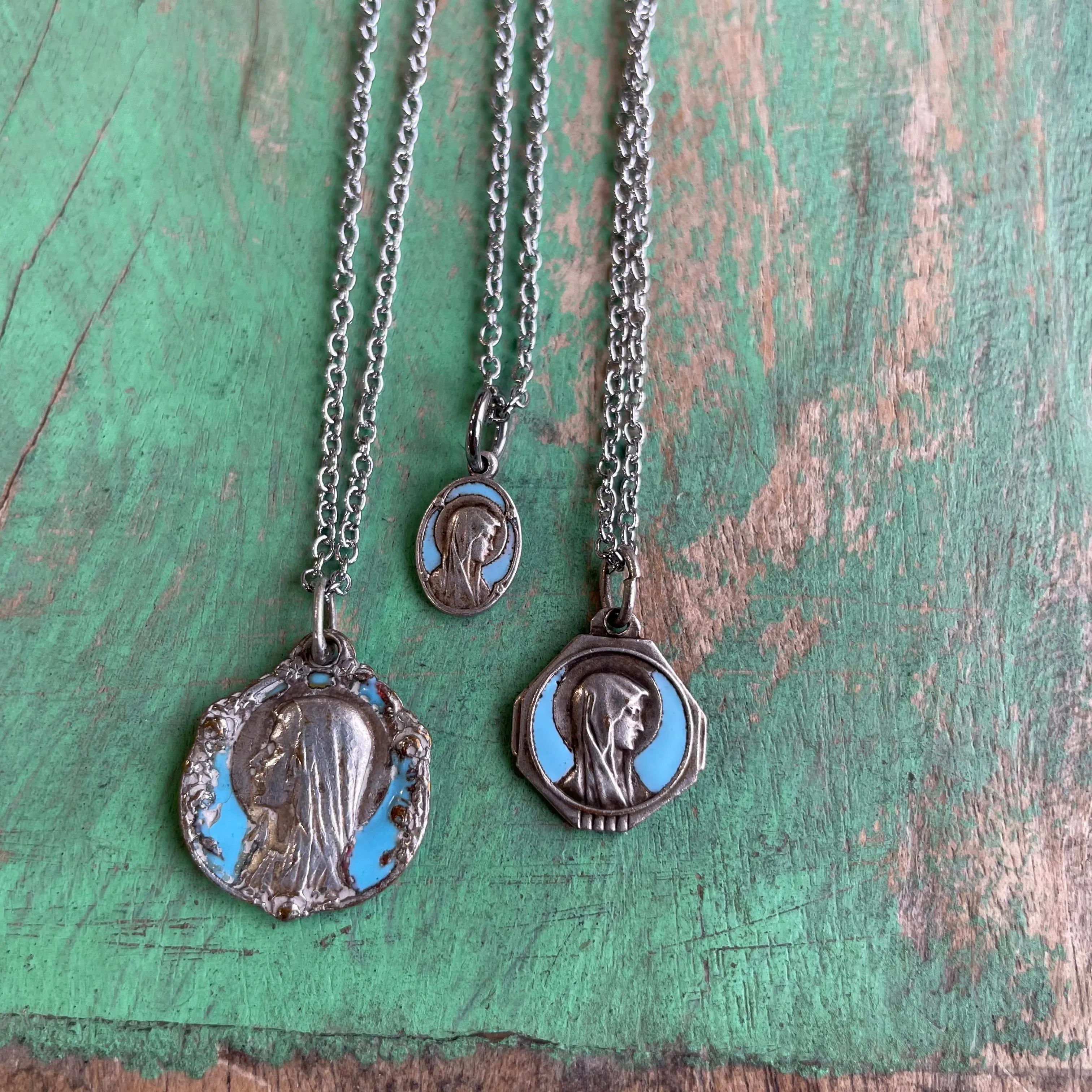 Vintage Medal Necklaces